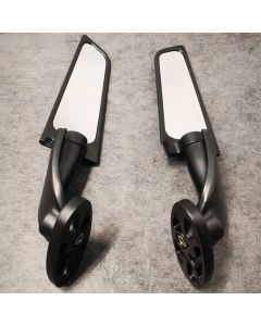 2 PZ modificato vento ala specchietto retrovisore rotante regolabile per Honda CBR250R CBR300R CBR500R CBR600R CBR650R