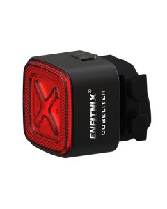 ENFITNIX Cubelite III Waterproof LED Bicycle Tail Light USB Rechargeable Type C Bicycle Tail Light