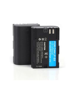 Batteria per fotocamera 2Pc 2750mAh LP-E6 LPE6