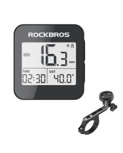 ROCKBROS Computer da bici Tachimetro GPS Bici da strada MTB Cronometro digitale automatico impermeabile con staffa di montaggio